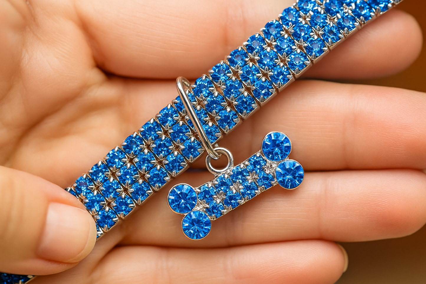 Bling Rhinestone Dog Collar