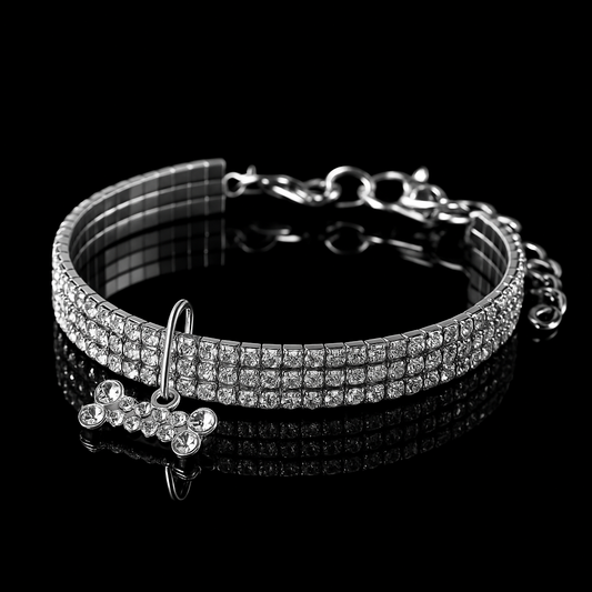 Bling Rhinestone Dog Collar