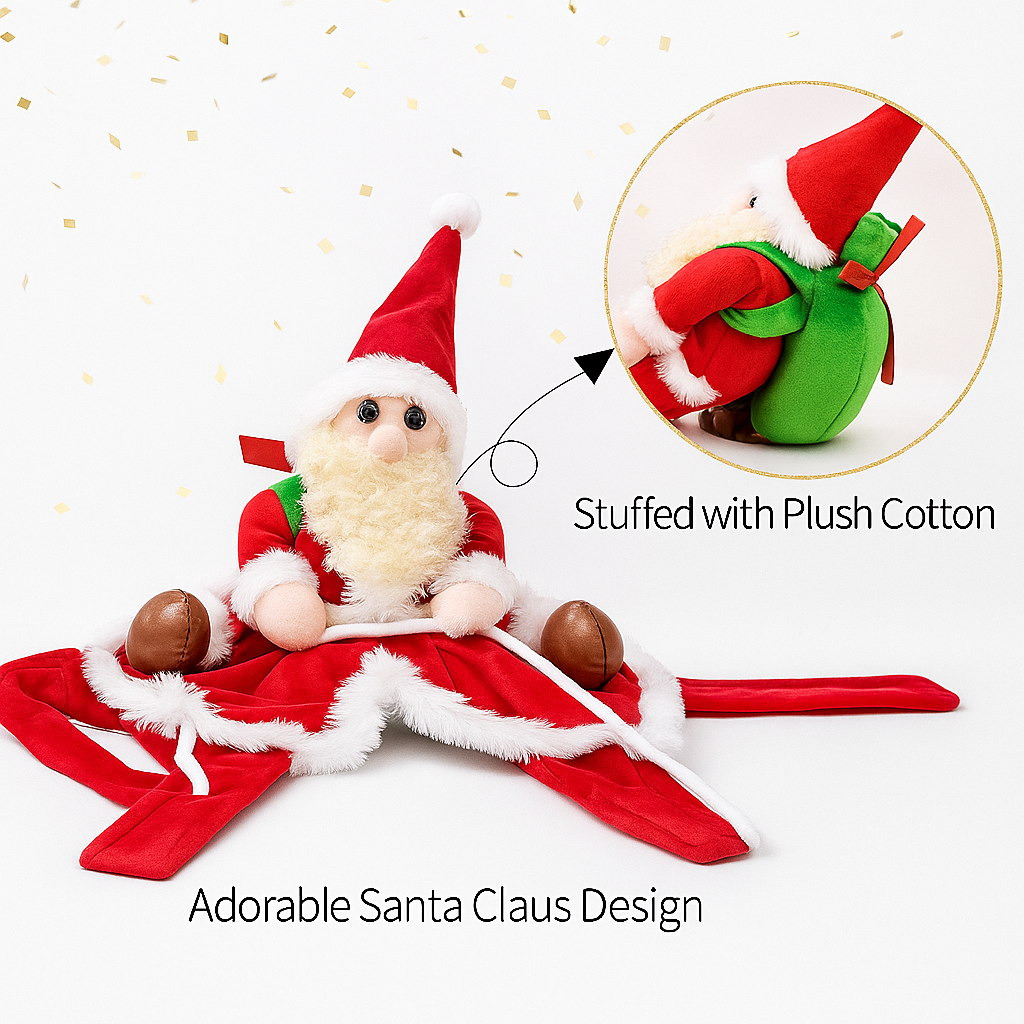 Santa Claus Riding Costume For Christmas