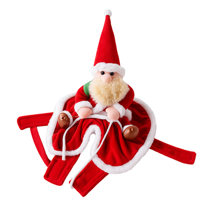 Santa Claus Riding Costume For Christmas