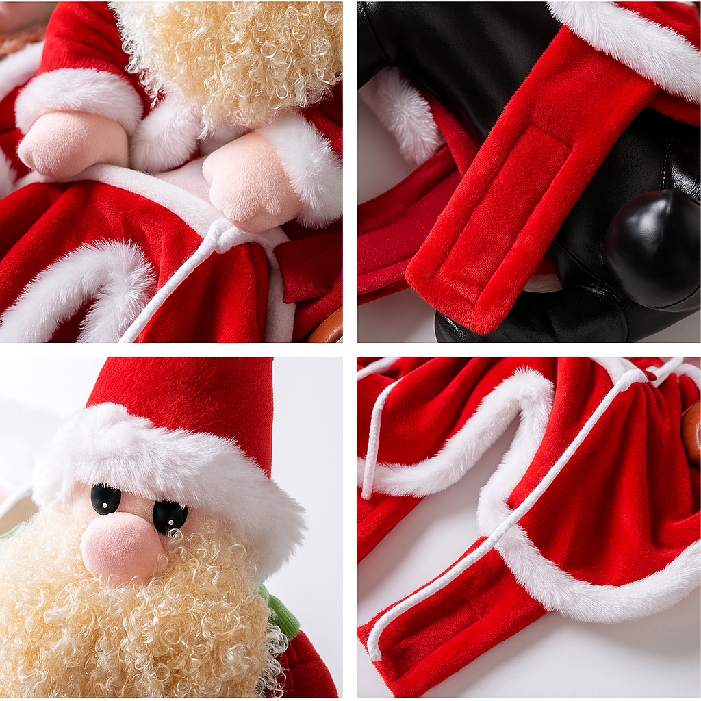 Santa Claus Riding Costume For Christmas