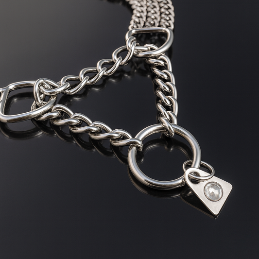 Stainless-Steel Dog Training Collar