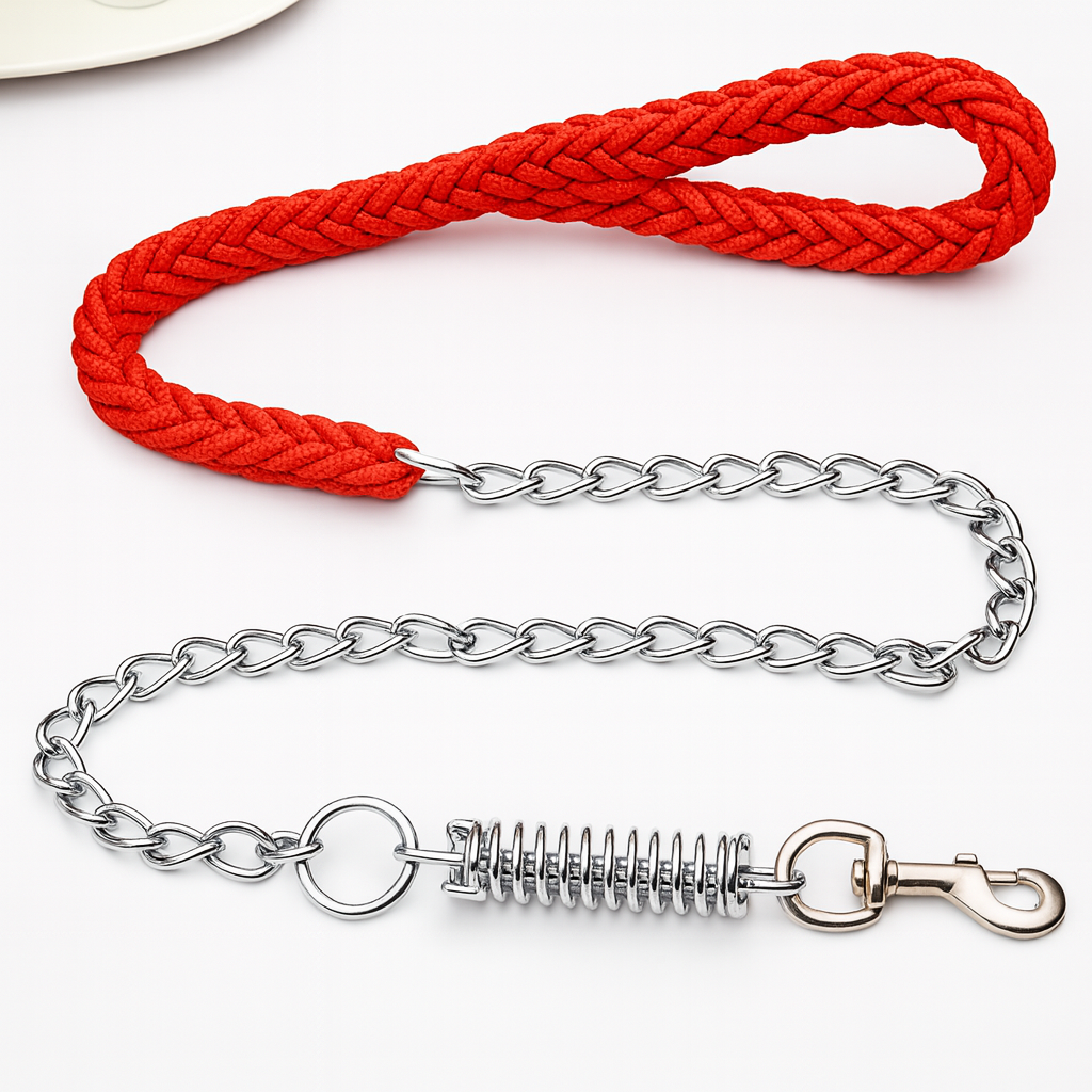 Hand-Woven Anti- Pull Leash for Comfortable Walks
