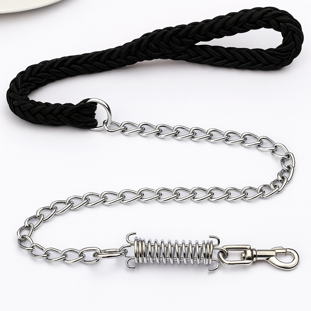 Hand-Woven Anti- Pull Leash for Comfortable Walks