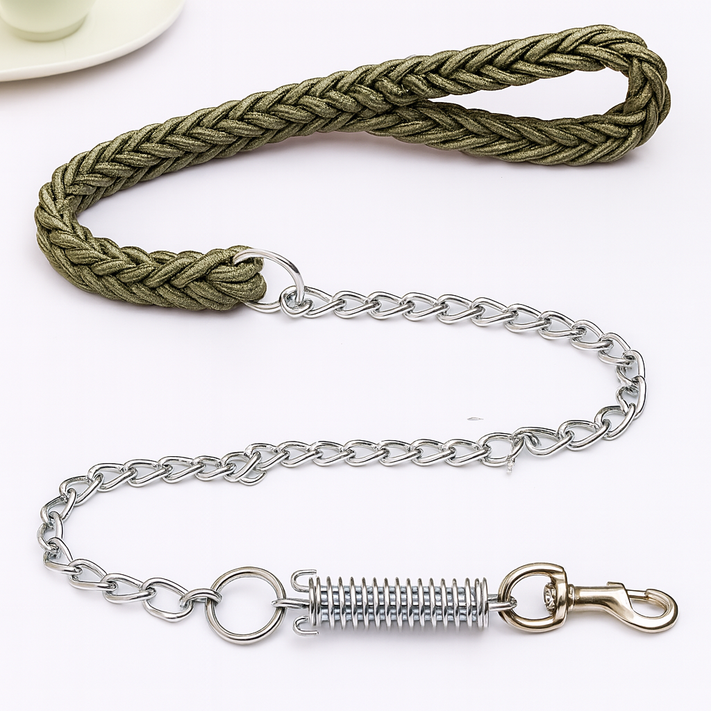 Hand-Woven Anti- Pull Leash for Comfortable Walks