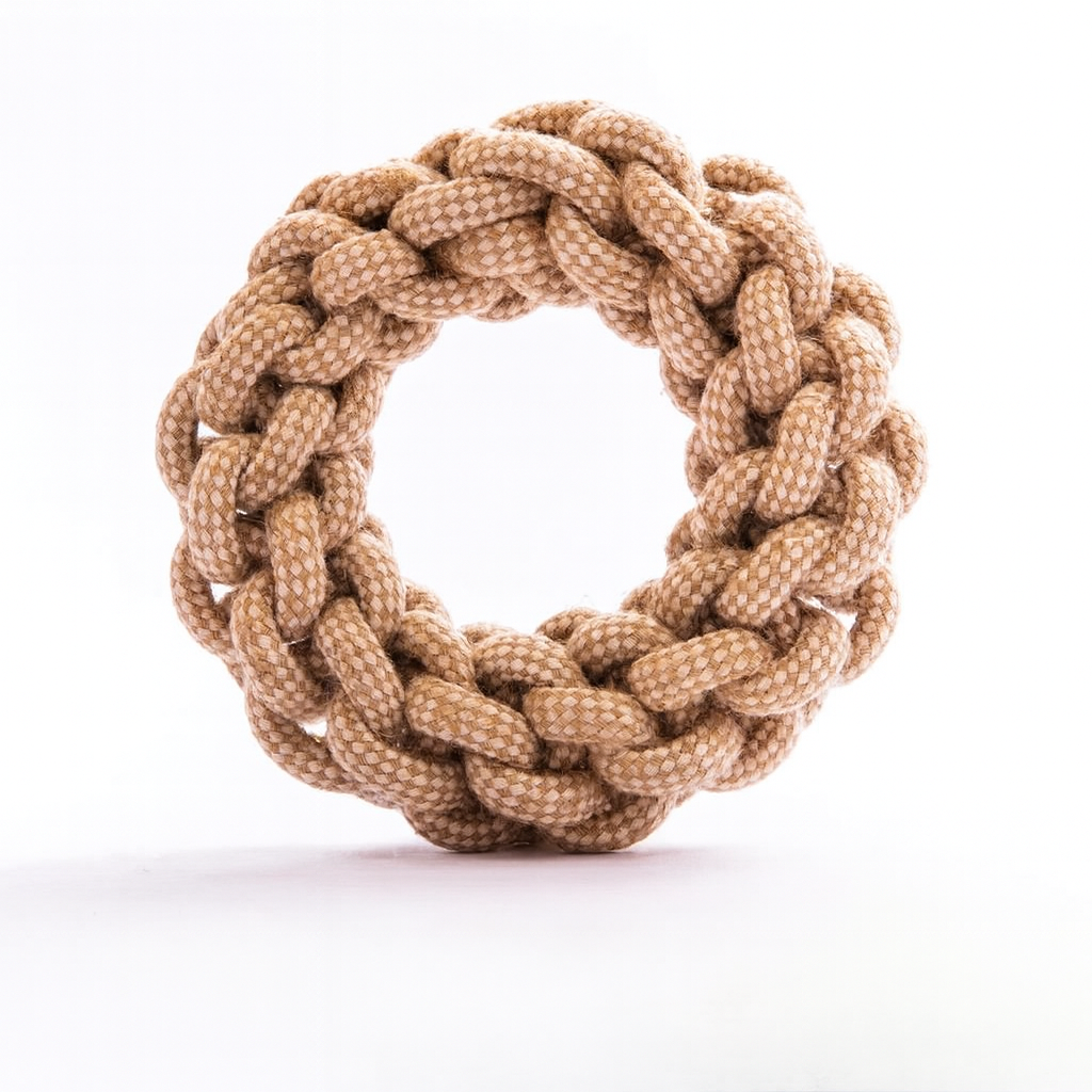 Eco-Friendly Natural Cotton Hemp Dog Toys