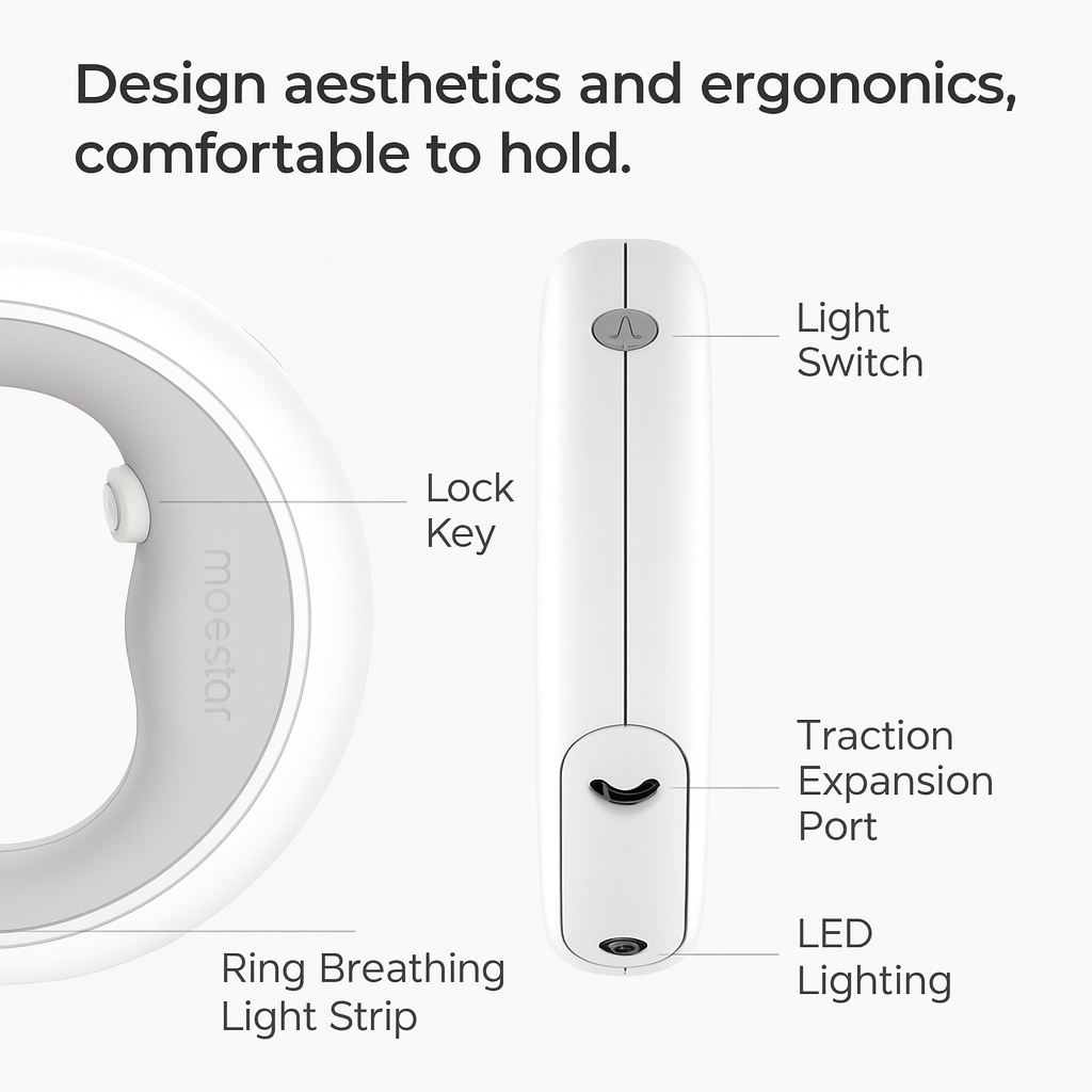 Aesthetic Automatic Retractable Dog Leash