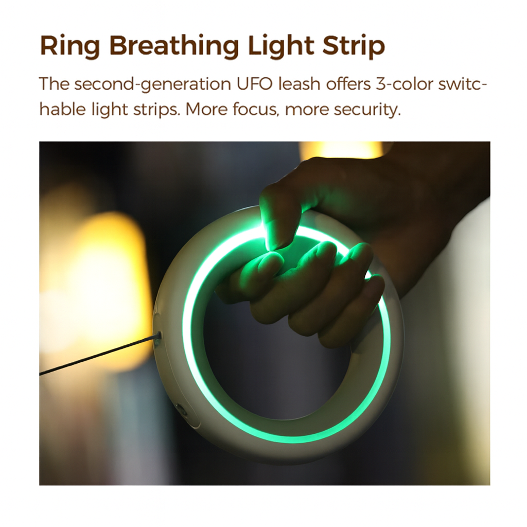 Aesthetic Automatic Retractable Dog Leash