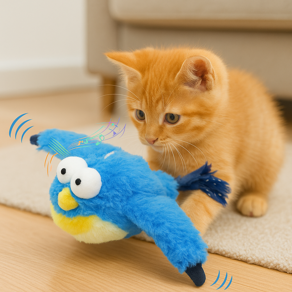 Interactive Chirping Bird Toy