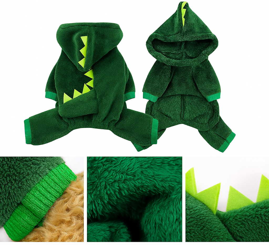 Cozy Dinosaur Winter Apparel