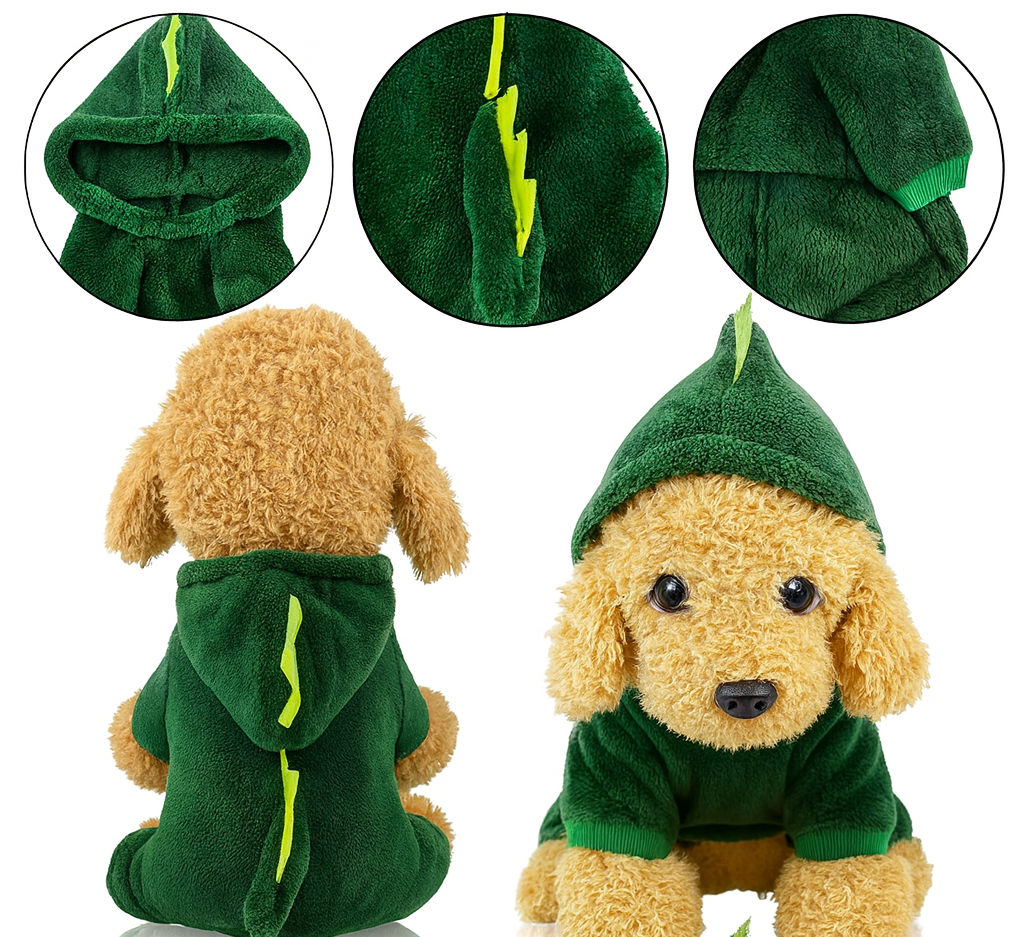 Cozy Dinosaur Winter Apparel