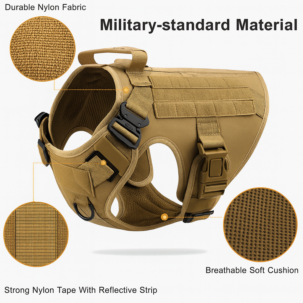 K9 Military-Grade Training Vest Set