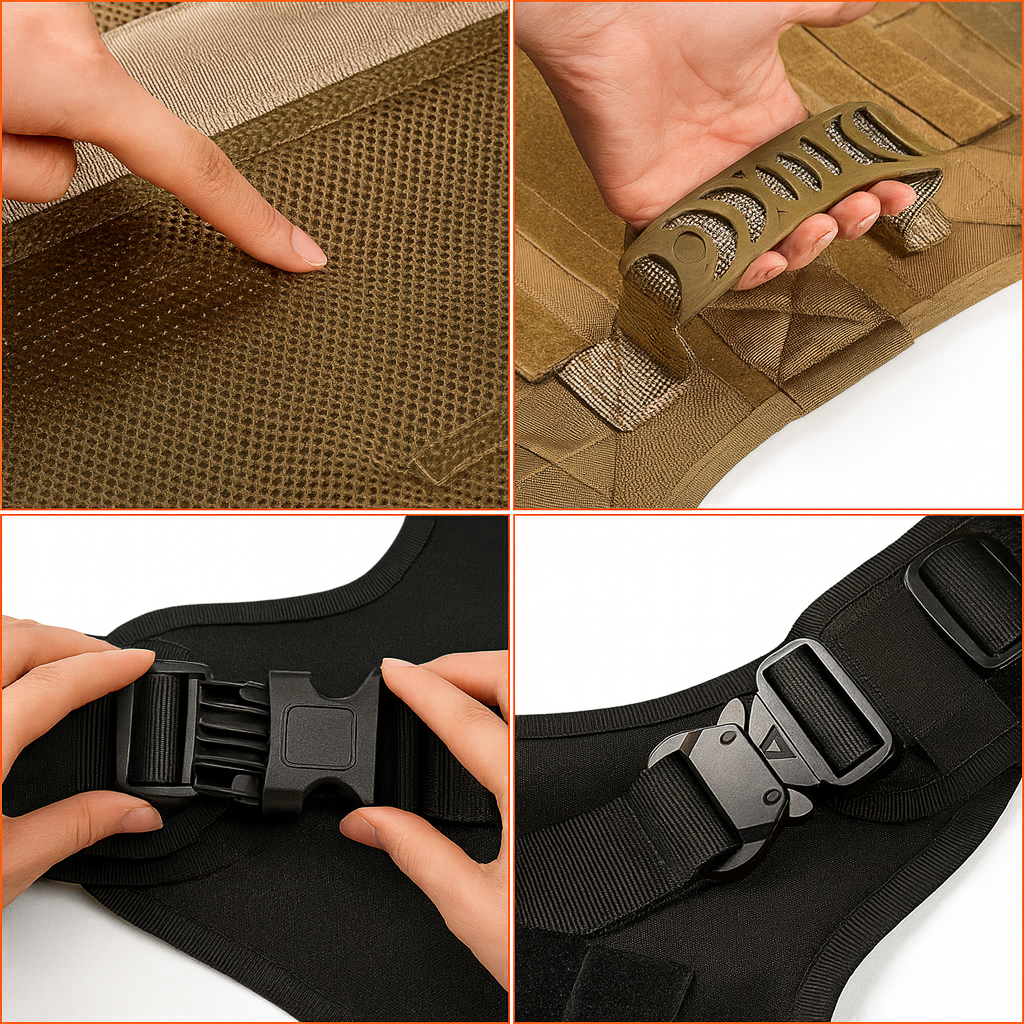 K9 Military-Grade Training Vest Set