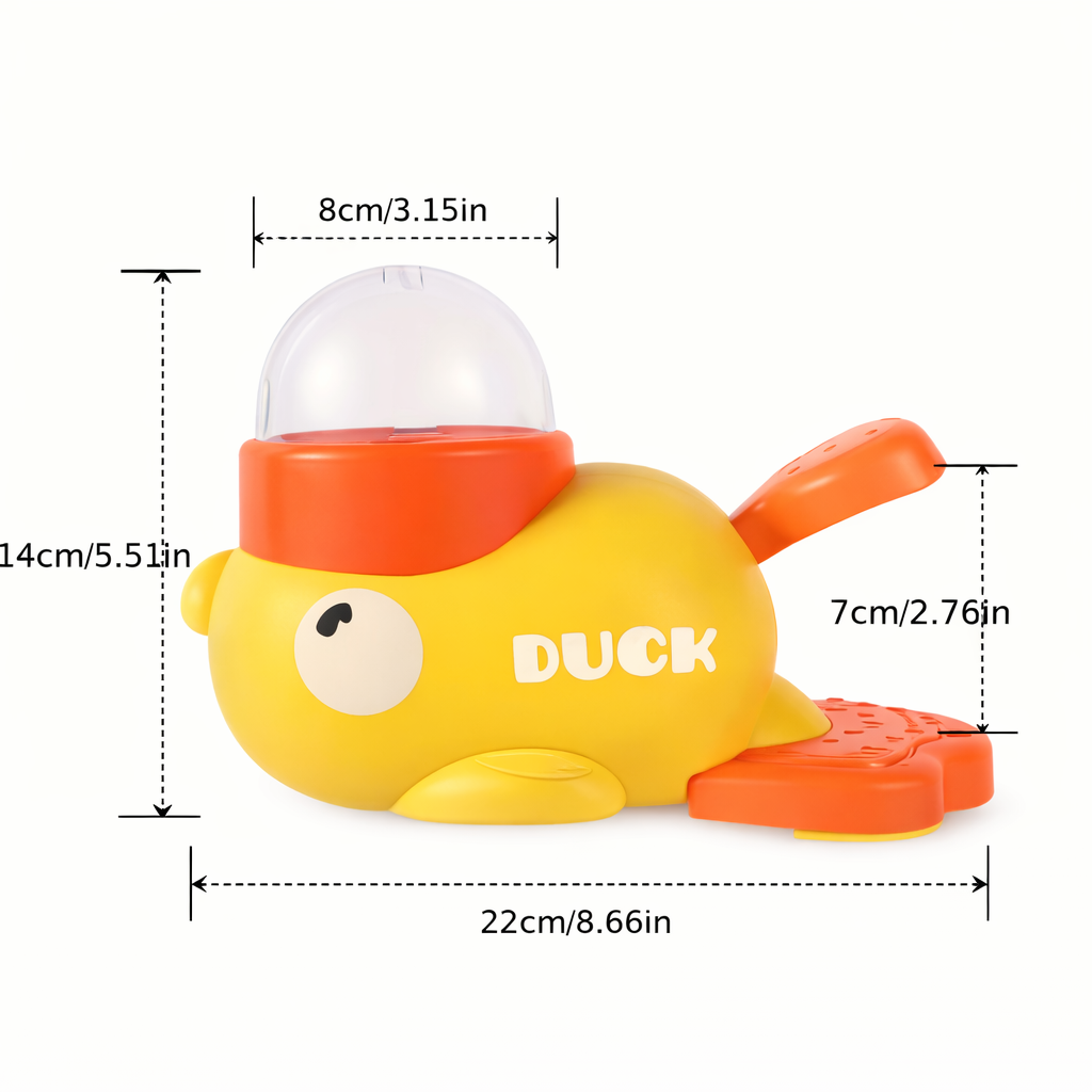 Interactive Duck Puzzle Food Dispensing Toy