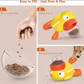 Interactive Duck Puzzle Food Dispensing Toy
