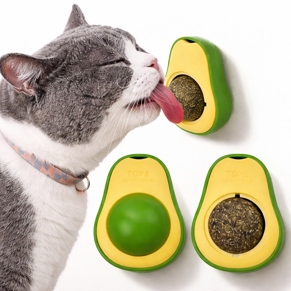 Meowocado™ Interactive Catnip Lick Toy
