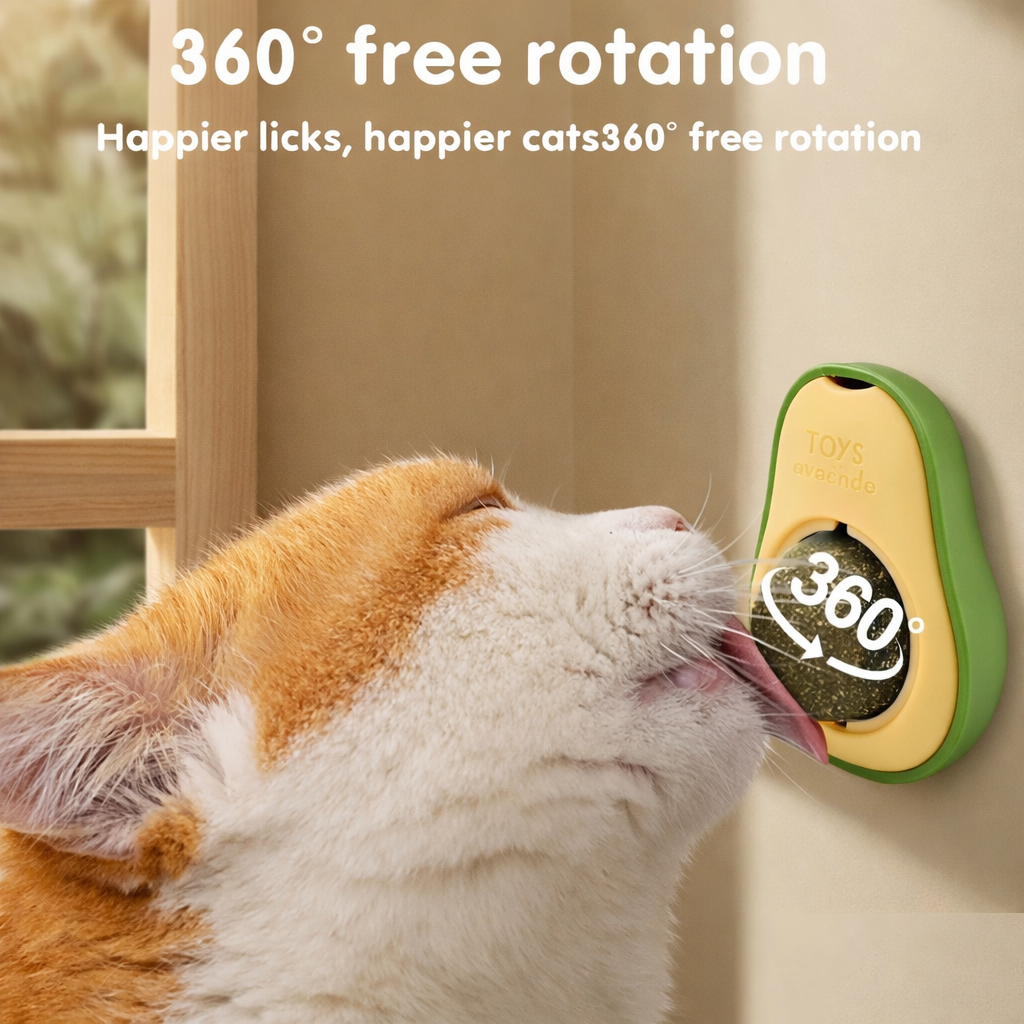 Meowocado™ Interactive Catnip Lick Toy