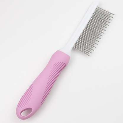 Soft Needle Grooming Comb for Shiny Fur