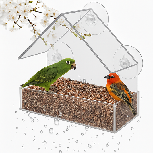 Window Acrylic Bird Feeder