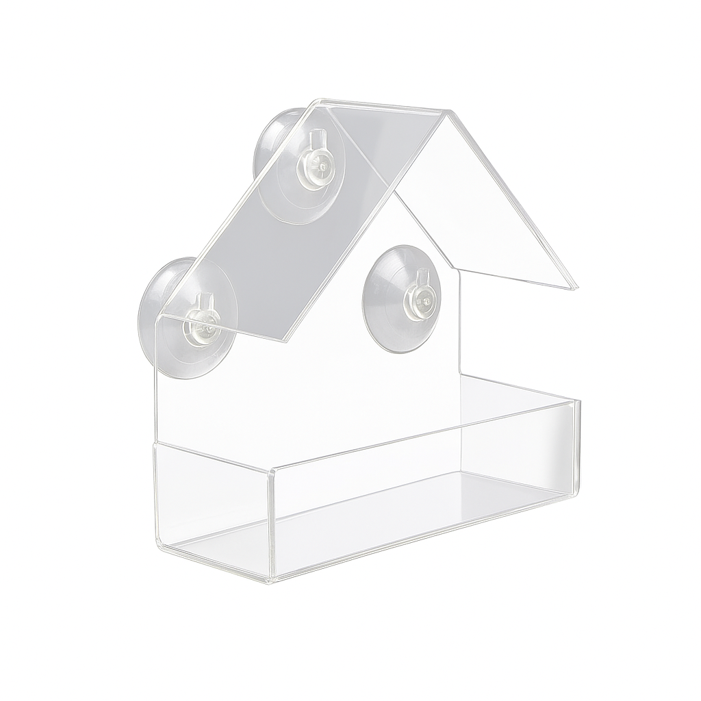 Window Acrylic Bird Feeder
