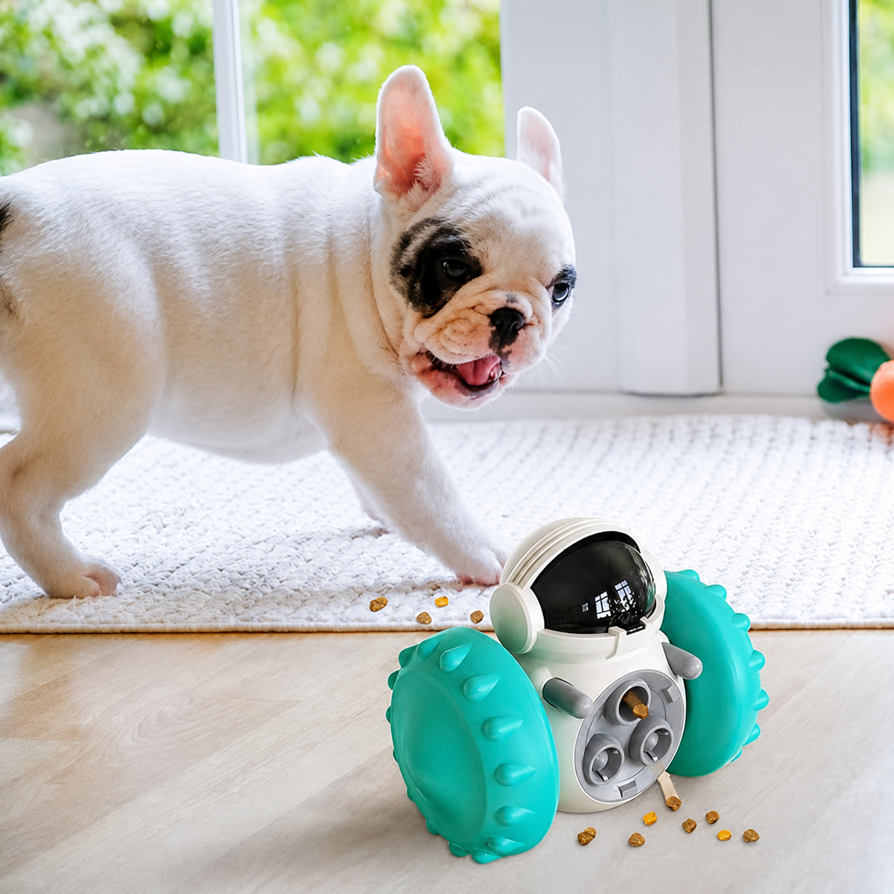 Interactive Dog Toys and Slow Food Dispenser