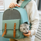 Scratch-Resistant Cat Backpack for Outdoor