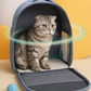 Scratch-Resistant Cat Backpack for Outdoor