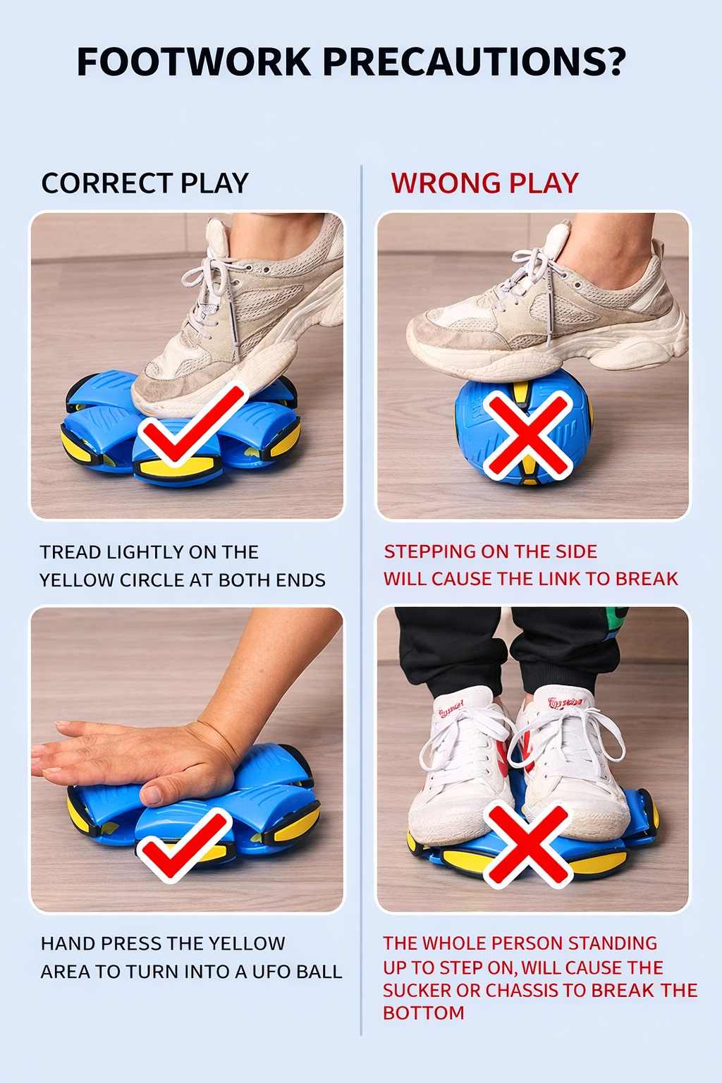 Interactive Flying Disc Dog Ball