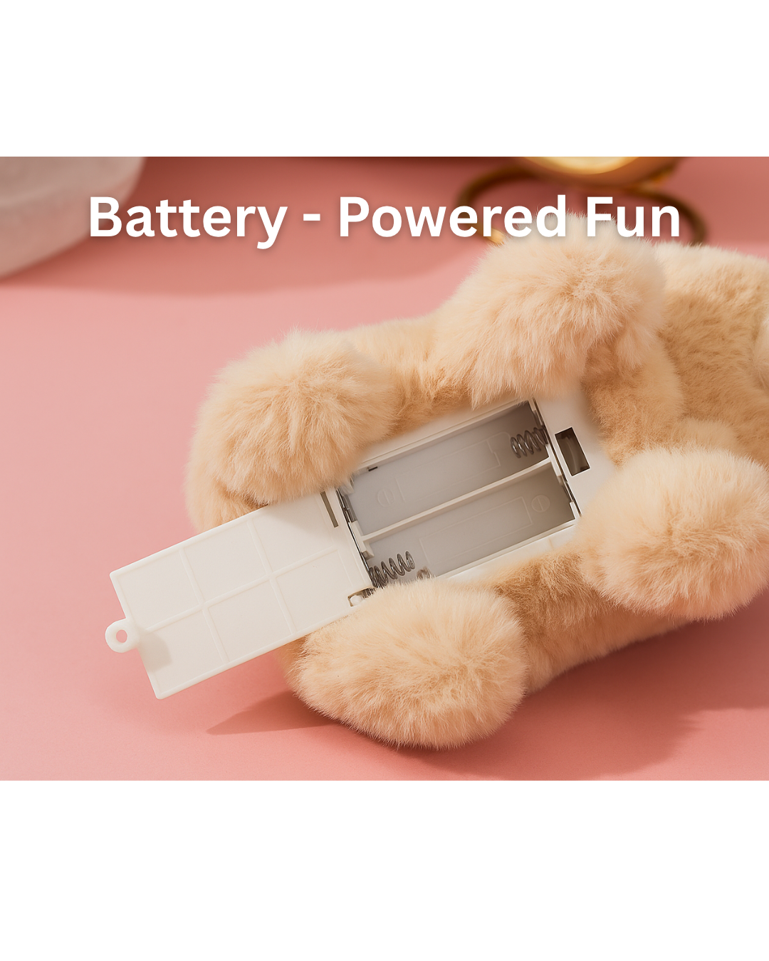 Electric Moving Plush Bunny Toy For Kids