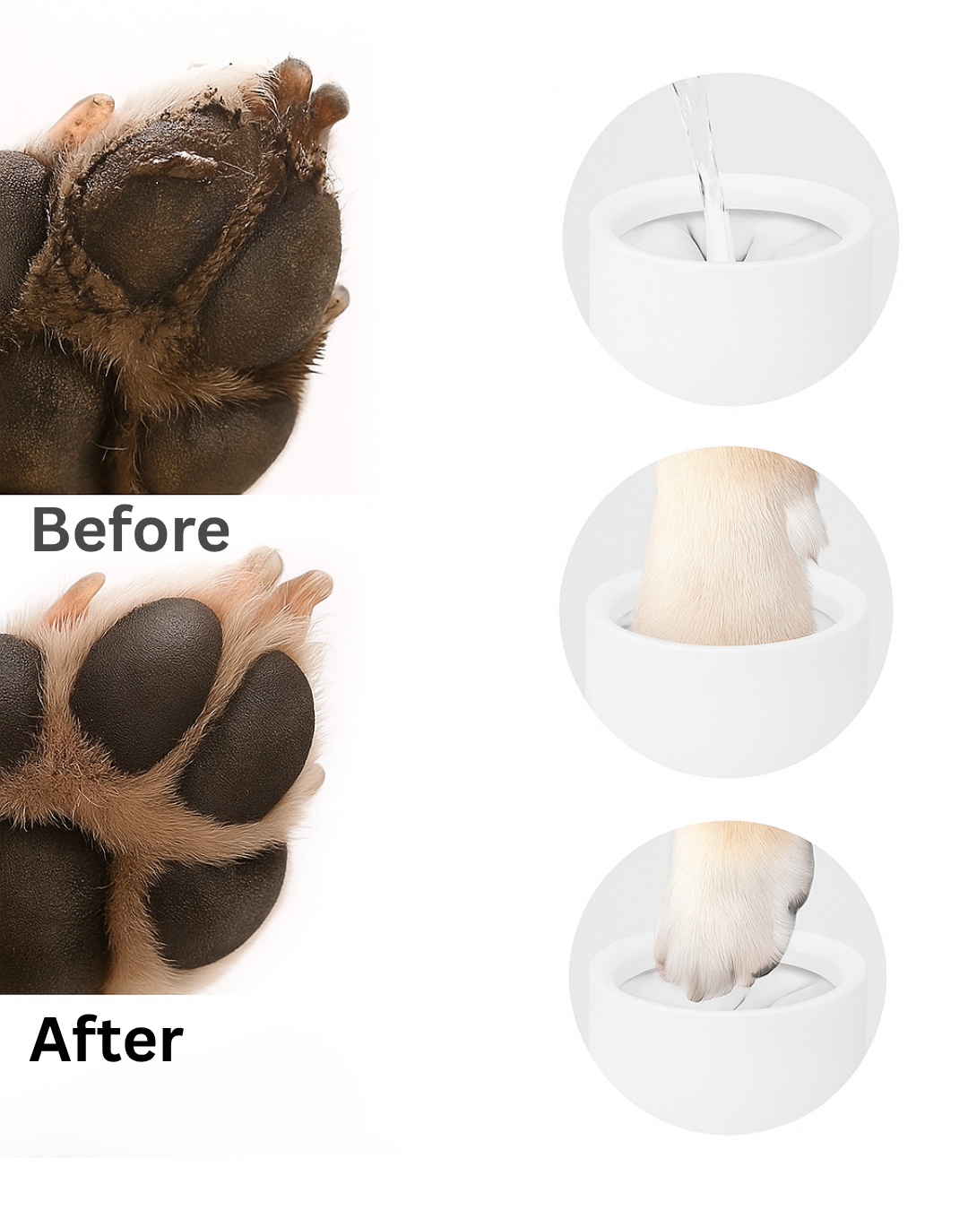 Pet Foot Washing Cup