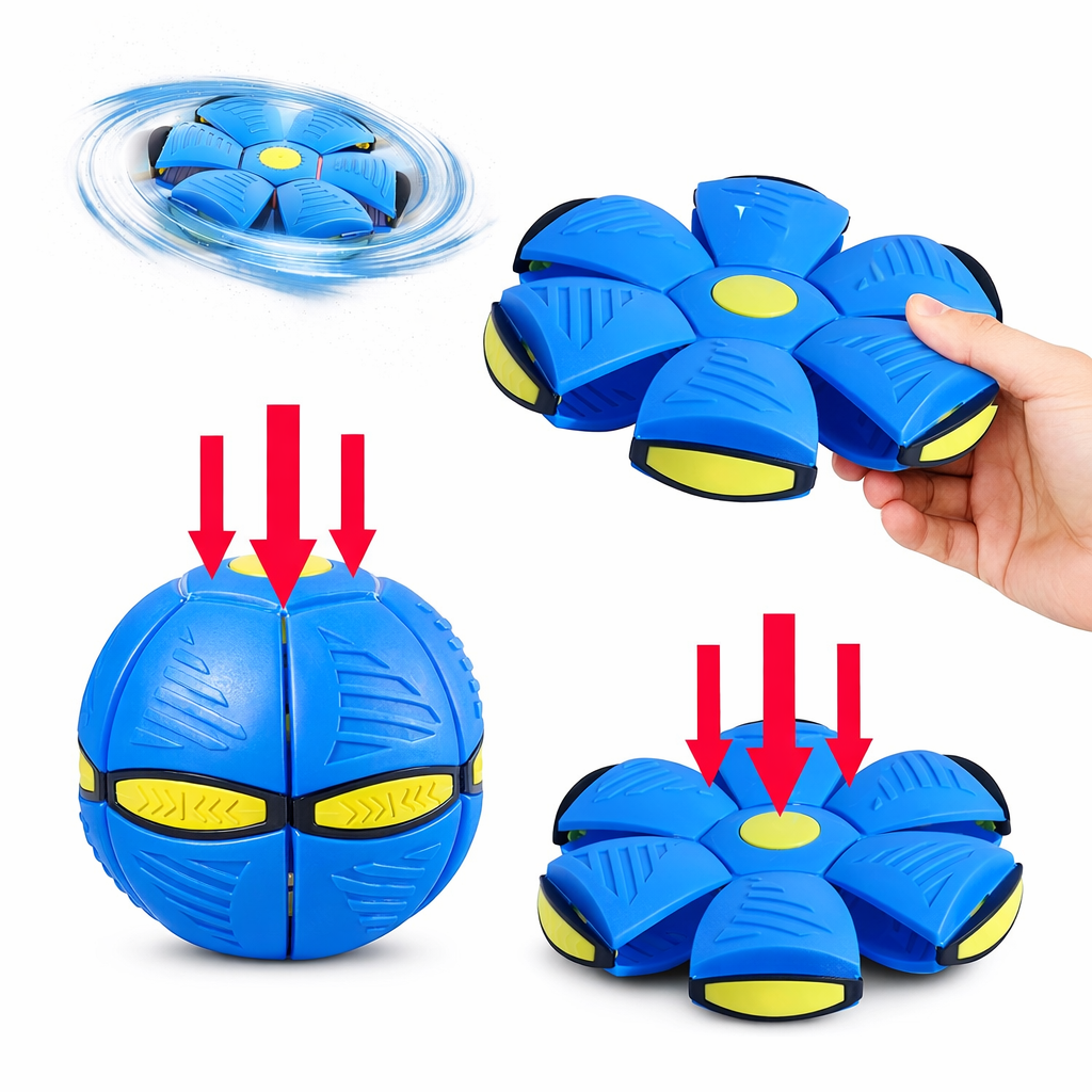 Interactive Flying Disc Dog Ball