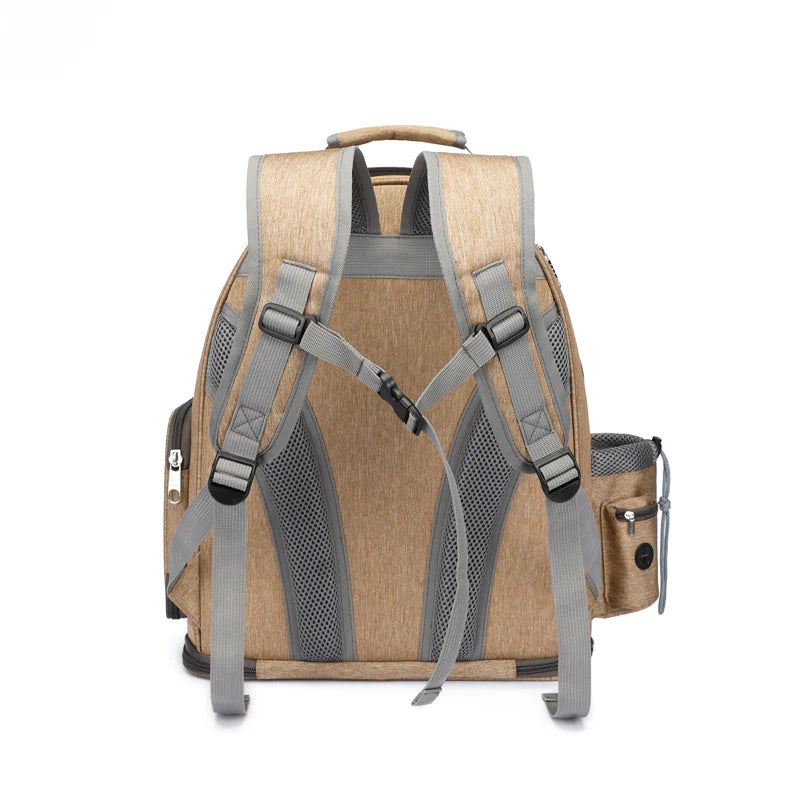 Fashionable Transparent Pet Backpack for Cats and Dogs