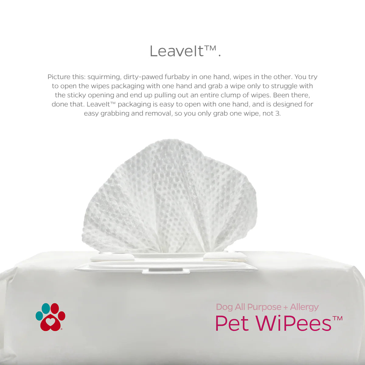 Pet WiPees Dog Allergy Natural Wipes