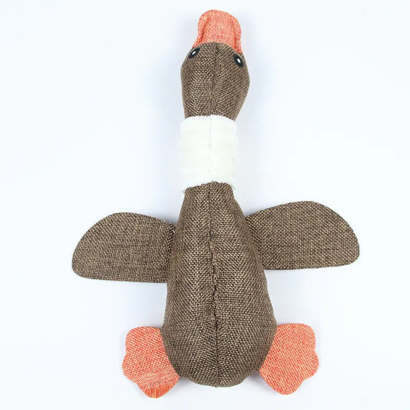 Durable Chew Dog Toys - Cartoon Plush Pet Toys