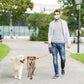 Dual Retractable Dog Leash – 360° Swivel & Reflective