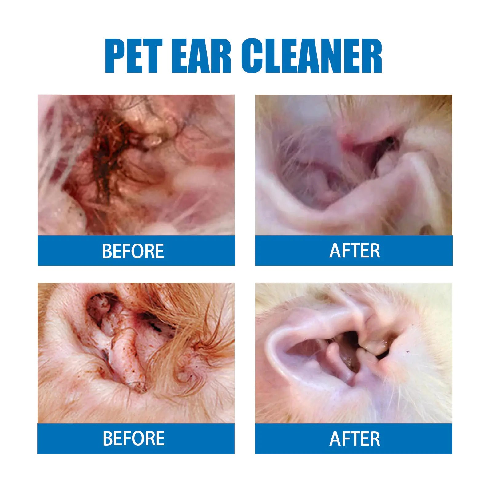 Yegbong™ Ear Cleaning Finger Wipes for Dogs & Cats