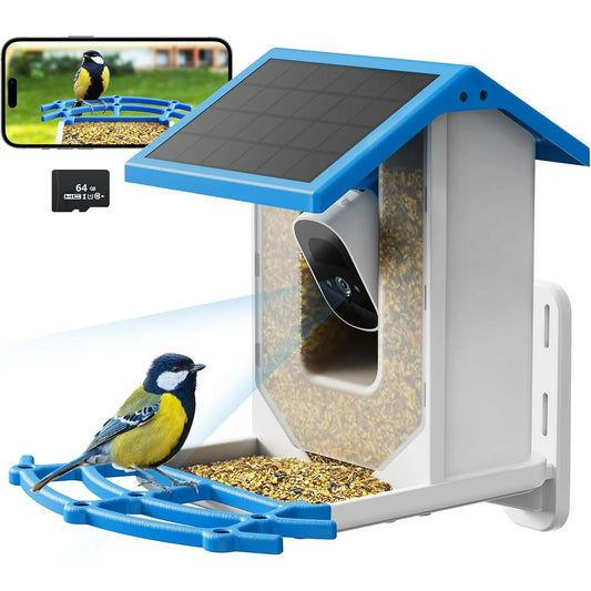 Smart Bird Feeder With Ultra HD Camera