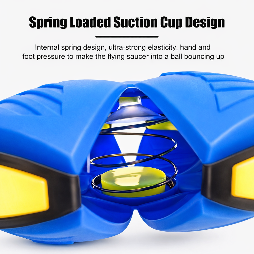 Interactive Flying Disc Dog Ball