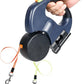 Dual Retractable Dog Leash – 360° Swivel & Reflective