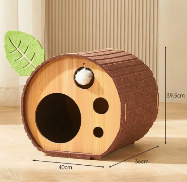 Felt Cat Scratch Nest