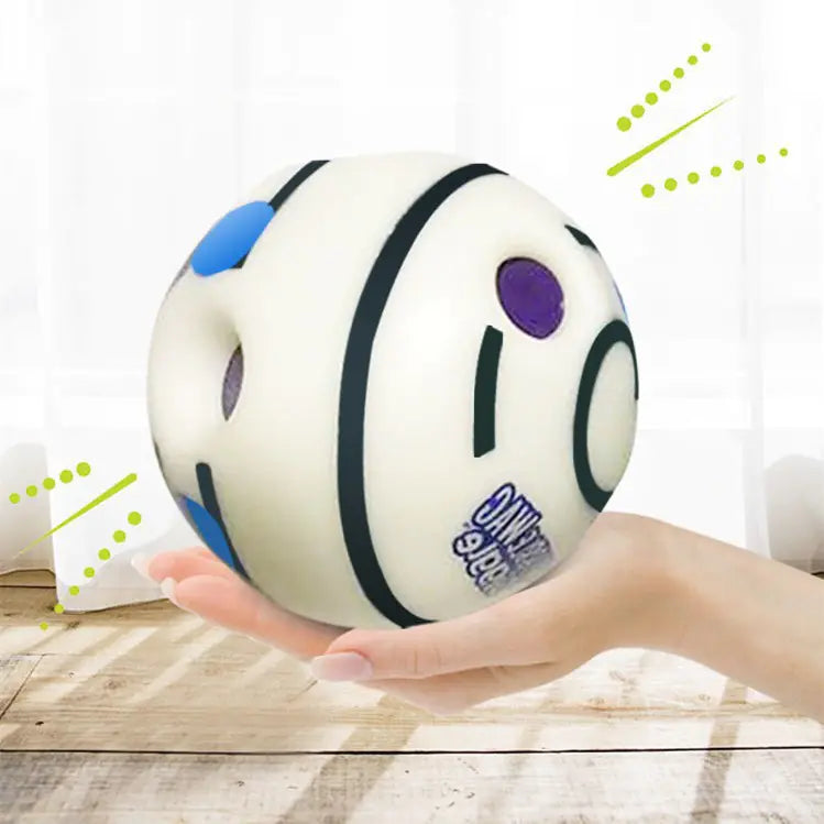 Pet Toy for Dogs - Interactive Chew Ball with Sound