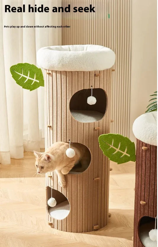 Felt Cat Scratch Nest