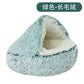 Winter Warm Pet Shell Semi-Enclosed Cat Bed