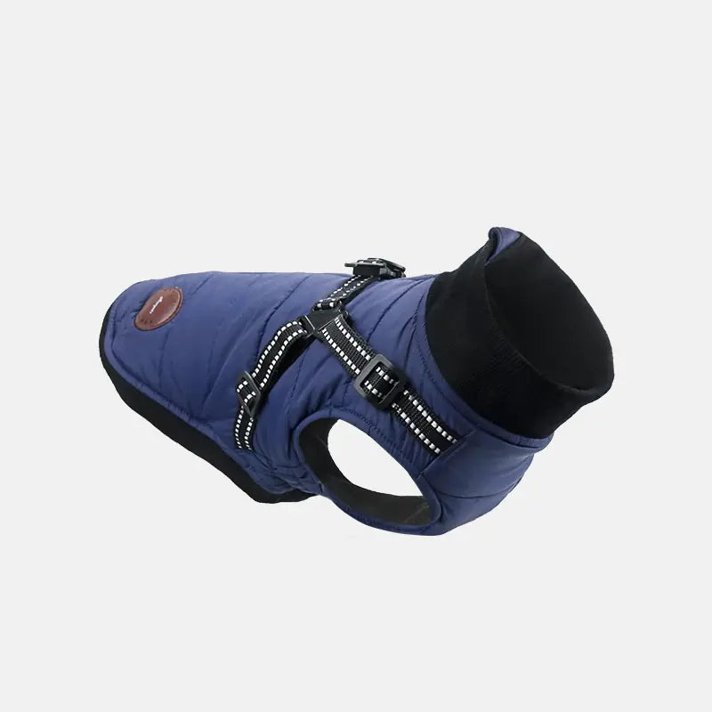 Warm Cotton-Padded Dog Clothes for Autumn and Winter