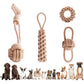 Eco-Friendly Natural Cotton Hemp Dog Toys