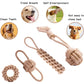 Eco-Friendly Natural Cotton Hemp Dog Toys