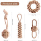 Eco-Friendly Natural Cotton Hemp Dog Toys