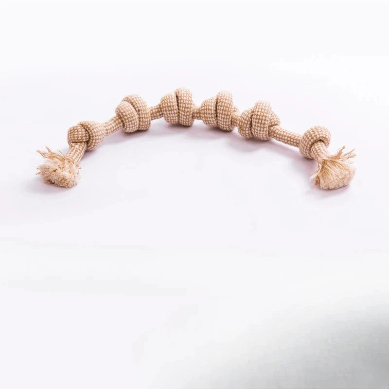 Eco-Friendly Natural Cotton Hemp Dog Toys