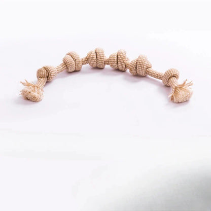 Eco-Friendly Natural Cotton Hemp Dog Toys