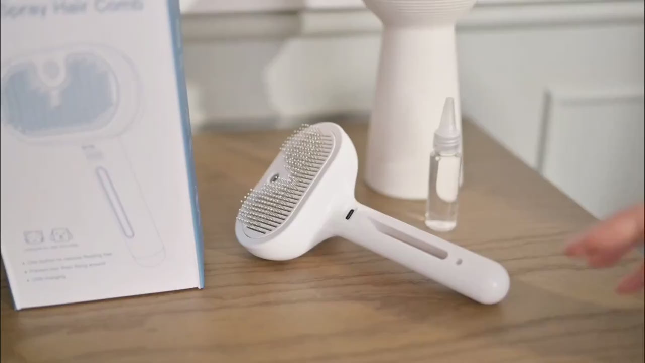 Pet Hair Spray Brush